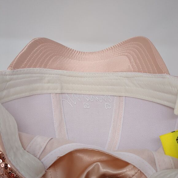 Minnie Mouse Ears Snapback Hat Pink OS Adjustable Embroidered W/Tags Disney - Picture 7 of 9